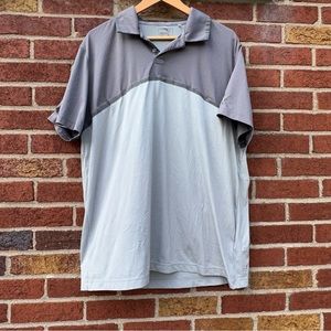 Puma Golf Men's Dry Cell Performance Golf Polo Shirt Grey Size XXL